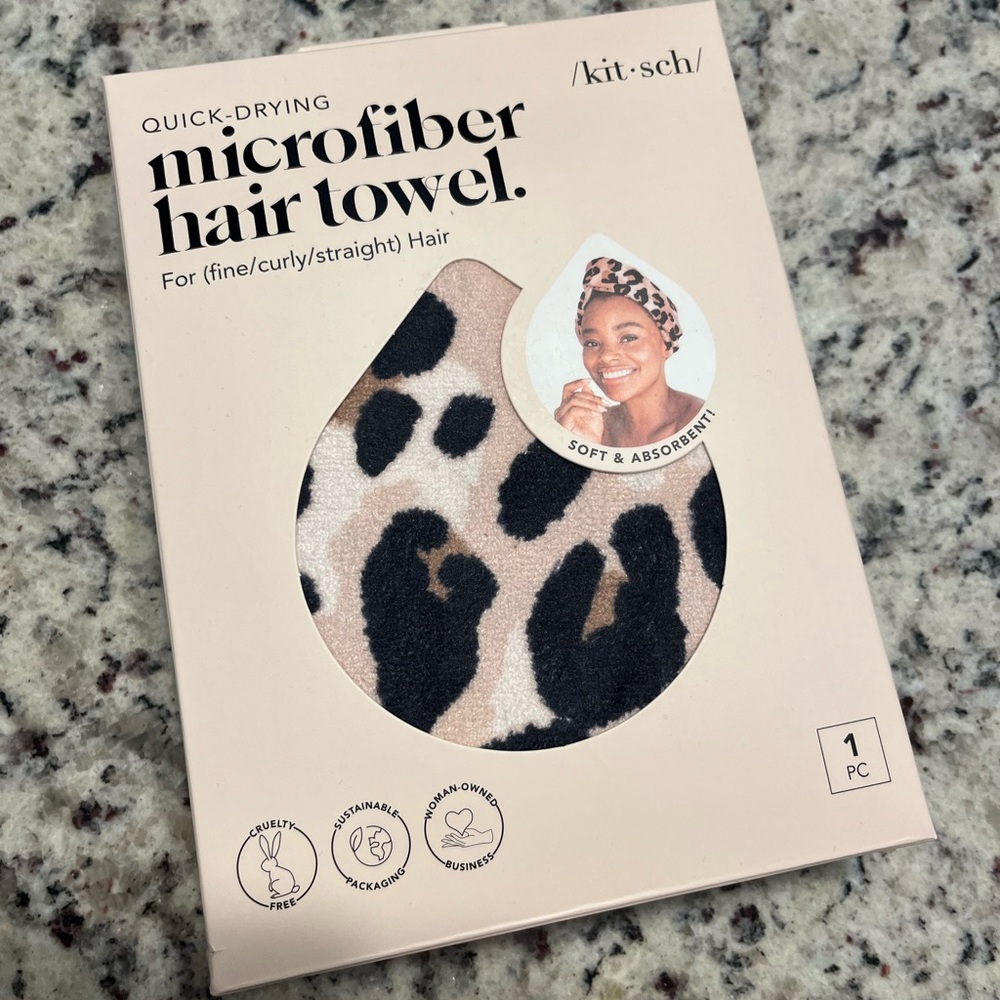 Kit•sch Microfiber Hair Towel